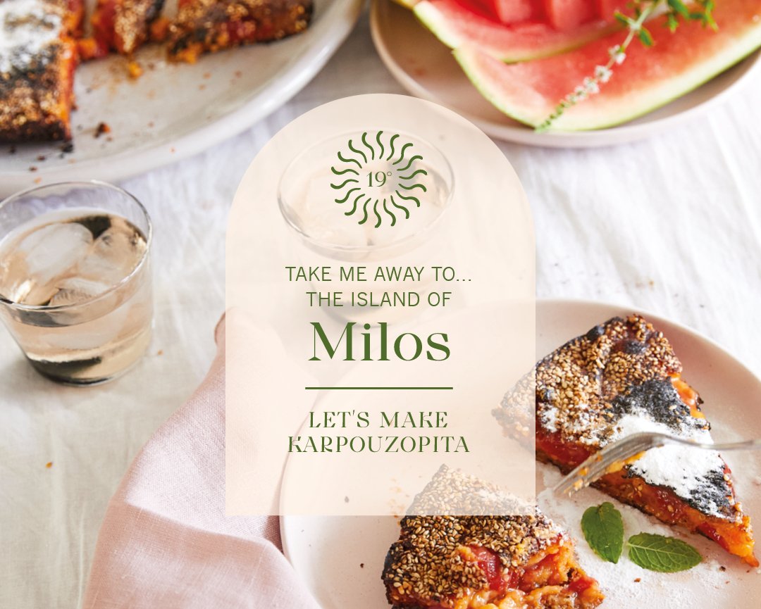 Karpouzopita - Milos Watermelon Pie - Castaway Cooks