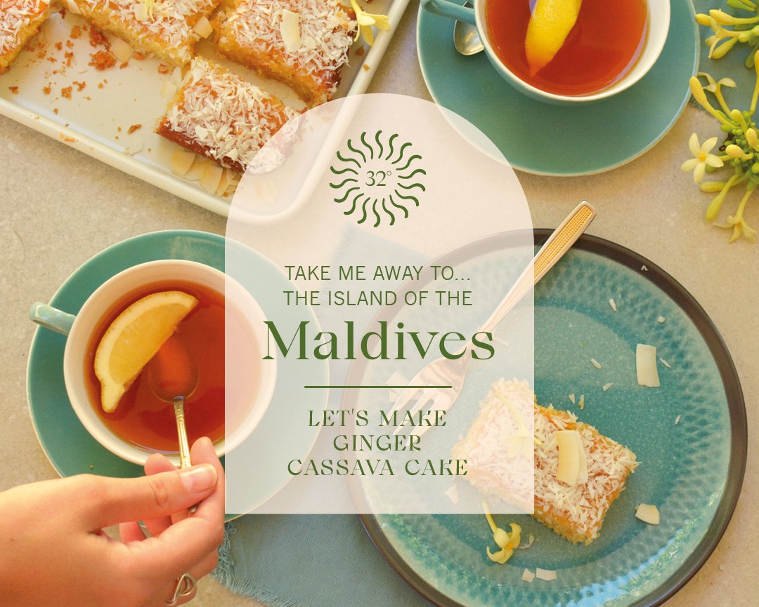 Maldives ginger cassava cake with coconut frosting - Castaway Cooks